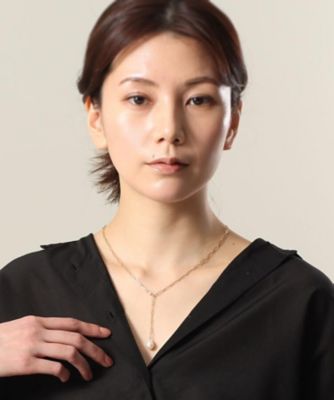 Ｋ１０パール　ＰＣロング２ＷＡＹ　ネックレス（２００２０５０８２４）