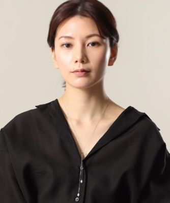 Ｋ１０パール　ラリエットネックレス（２００２０５０８２６）