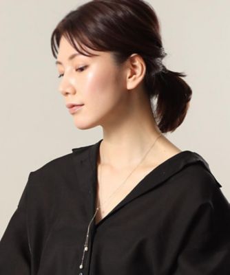 Ｋ１０パール　ラリエットネックレス（２００２０５０８２６）