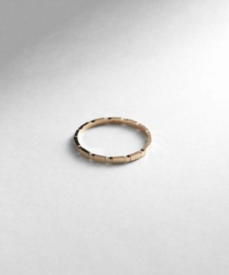 ＜COCOSHNIK (Women)＞Ｋ１０ヘキサゴンカット　リング（２００２０５０９３４）