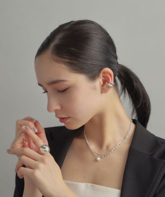 シルバー デザインチェーン スネークネックレス（2002056279