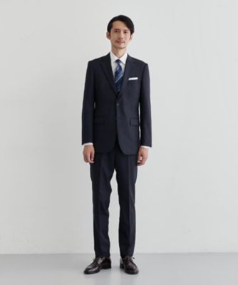 TAKEO KIKUCHI (Men)/タケオキクチ【Made in JAPAN】矢絣(やがすり)スーツ/スリーピース対応(2002058240) アオ893 【三越伊勢丹/公式】
