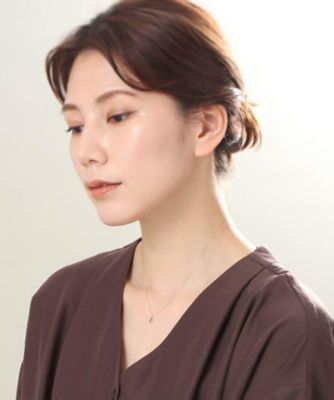 Ｋ１０ロンドンブルートパーズ　バゲットカット　ネックレス（２００２０５９２３２）