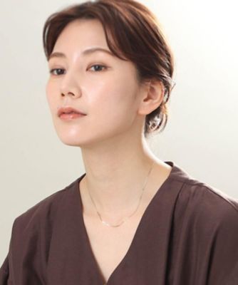 Ｋ１８フラットチェーン　ネックレス（２００２０５９２４２）