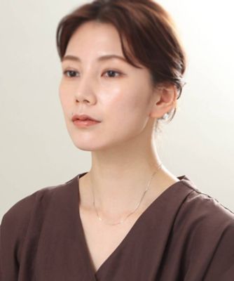 Ｋ１０フラットチェーン　ネックレス（２００２０５９２４３）