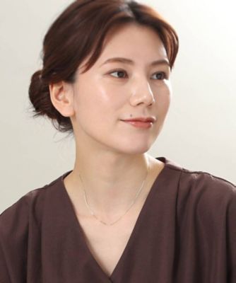 Ｋ１０フラットチェーン　ネックレス（２００２０５９２４３）
