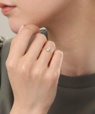 【ＷＥＢ限定】Ｋ１０ムーンストーン　チェーンリング（２００２０６１１５３）