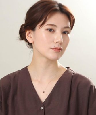【ＷＥＢ限定】Ｋ１０スモーキークォーツ　ネックレス（２００２０６１１５６）