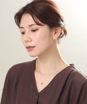 【ＷＥＢ限定】Ｋ１０スモーキークォーツ　ネックレス（２００２０６１１５６）