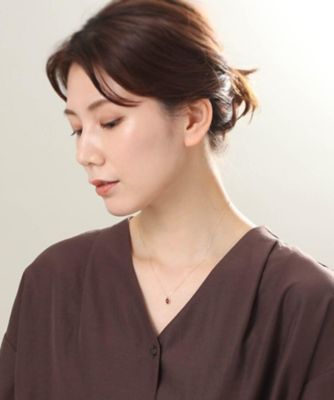 【ＷＥＢ限定】Ｋ１０ガーネット　ネックレス（２００２０６１１５７）