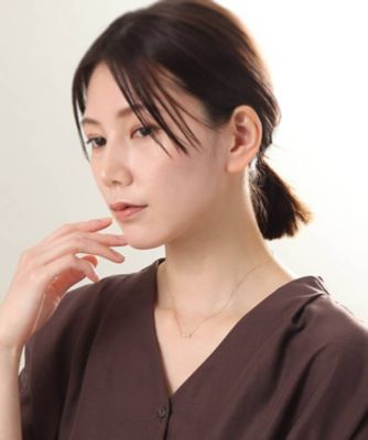 Ｋ１８ダイヤモンド　ホリゾンタルネックレス（２００２０６８０９２）