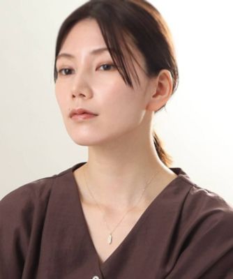 Ｋ１８ダイヤモンド　ランダムパヴェ　ヘキサゴンネックレス（２００２０６８０９３）