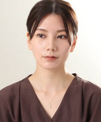 Ｋ１８ダイヤモンド　ランダムパヴェ　ヘキサゴンネックレス（２００２０６８０９３）
