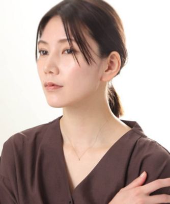 Ｋ１０ダイヤモンド　挟み込みネックレス（２００２０６８０９７）