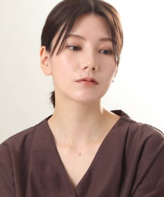 Ｋ１０ダイヤモンド　爪留めスクエア　ネックレス（２００２０６８０９９）