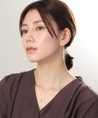 Ｋ１０中空バッドモチーフ　ネックレス小（２００２０７６１５４）