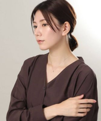 Ｋ１０ラブラドライトバゲットカット　ネックレス（２００２０７６１８３）