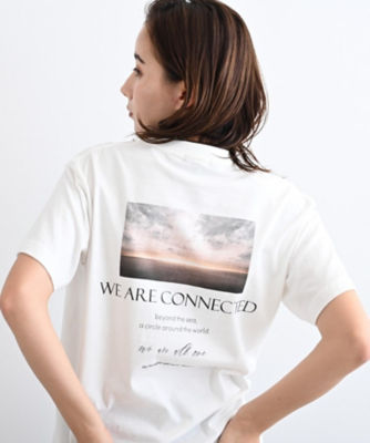 ＷＯＲＬＤ ｆｏｒ ｔｈｅ Ｗｏｒｌｄ】バックプリント フォトＴシャツ