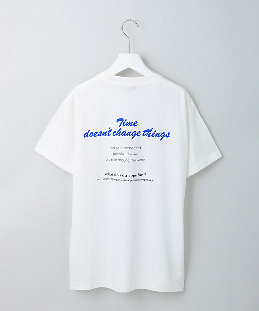 ＜三越伊勢丹/公式＞【SALE】for the World】バックプリント ロゴTシャツ シロ001 トップス