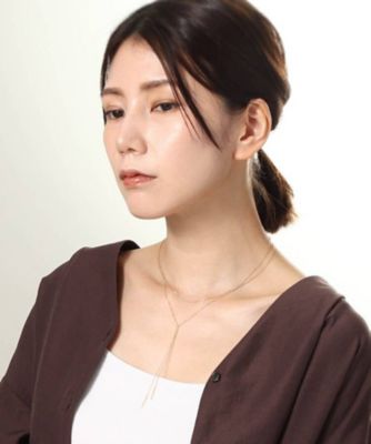 Ｋ１０トゥインクル　２連ラリエット　ネックレス（２００２０８５９２１）