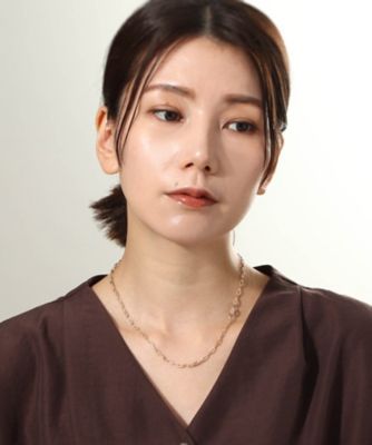 Ｋ１０中空プレイドケーブルチェーン　ネックレス（２００２０８５９３９）