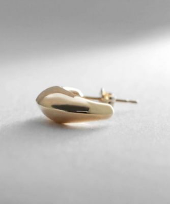 Ｋ１０中空しのぎ　フープピアス（２００２０８６１４８）