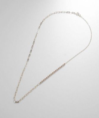 Ｋ１０ボール×ケーブル　セパレートネックレス（２００２０９２４６９）
