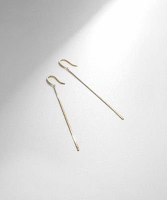 ＜COCOSHNIK (Women)＞Ｋ１８ベネフラット　フックピアス（２００２０９２４９５）