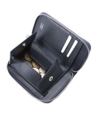 ✨極美品✨ヒロコハヤシ カルディナーレ コンパクトウォレット ラウンドジップ 黒 ✨極美品✨ヒロコハヤシ カルディナーレ コンパクトウォレット