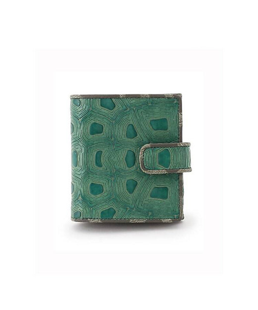 ＜三越伊勢丹/公式＞ COLLABORAZIONE（コラボラツィオーネ）薄型二つ折り財布 グリーン023