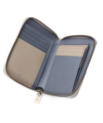 HIROKO HAYASHI ダマスコ 二つ折り財布 シルバー 新品未使用 DAMASCO（ダマスコ）ファスナー式二つ折り財布〈Piu