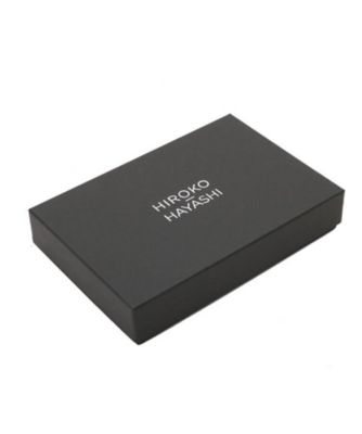 HIROKO HAYASHI 二つ折り財布 PLATINO(プラーティノ)　美品 PLATINO（プラーティノ）ファスナー式二つ折り財布