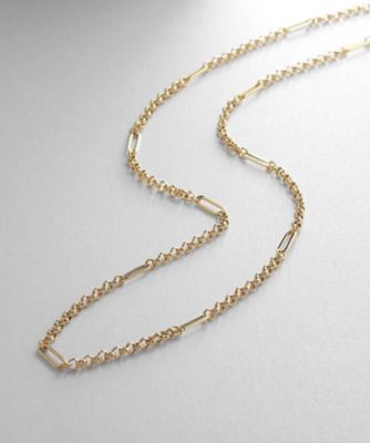 ま*♪様 18Kネックレス8.7g NE011 ミルグレイン・覆輪留ネックレス｜宝石からのオーダー
