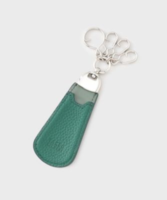 TAKEO KIKUCHI (Men)/タケオキクチ ソフトシュリンクレザー シューホーン & キーホルダー(2002107394) グリーン023 ハンドバッグ・財布【三越伊勢丹/公式】