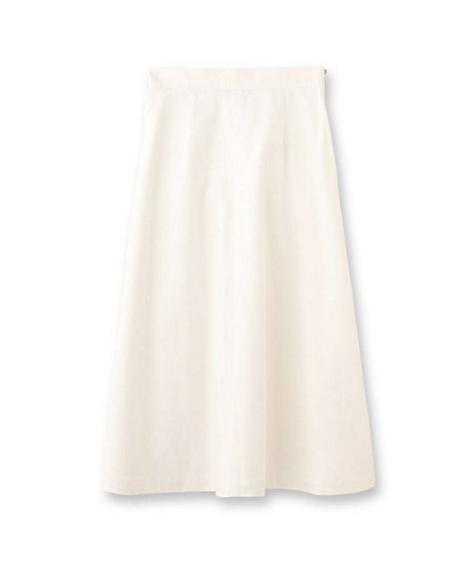 ホワイトデニムフレアスカート（２００２１１６２８２） の通販 | 三越 