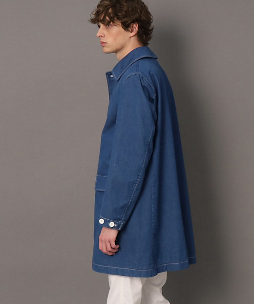 デニムステンカラーコート（２００２１２２８２６） | ファッション 