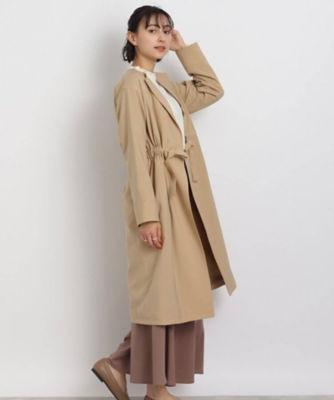 AUCH / ライトアウター スプリングコート BEIGE, ベイジ | tigerwingz.com