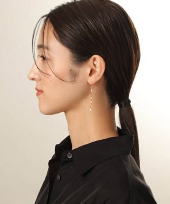 Ｋ１０ツイストプレート　フックピアス（２００２１２６９７５）