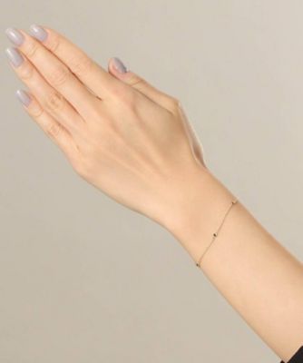 Ｋ１０ひねりオーバルプレートチェーン　ブレスレット（２００２１２７０１４）