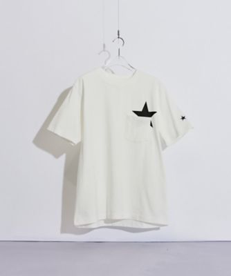 ＜tk. TAKEO KIKUCHI (Men)＞スタープリント半袖Ｔシャツ（２００２１２９８８９）