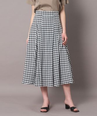 ◇ギンガムチェックフレアスカート（2002129911  