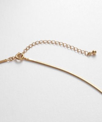 シルバー デザインチェーン コンパクトネックレス GP