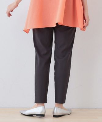 待望の再入荷！【褒められパンツ／洗える】ウエストゴムタックテーパードパンツ（２００２１３５５２６）