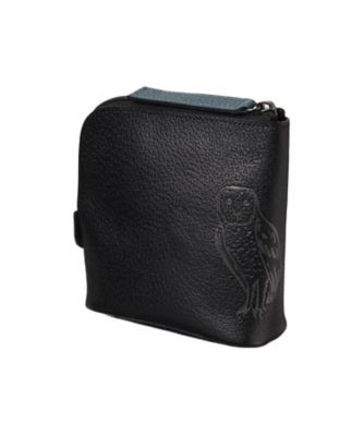 HIROKO HAYASHI ヒロコハヤシ　 二つ折り財布　GUFO フクロウ HIROKO HAYASHI（ヒロコ ハヤシ）夜の森の守り神、フクロウがモチーフ