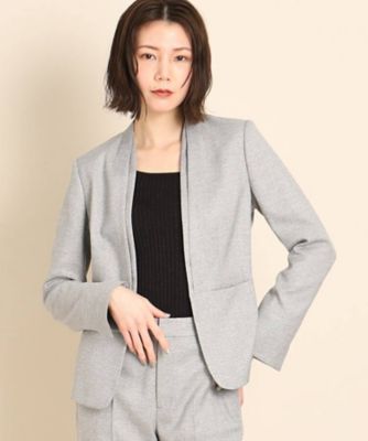 50％OFF】 ノーカラージャケット スーツ 洋服 テーラー 制服 上着 スラックス