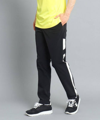 【SALE】サイドロゴデザイン ストレッチパンツ クロ019 スポーツウェア