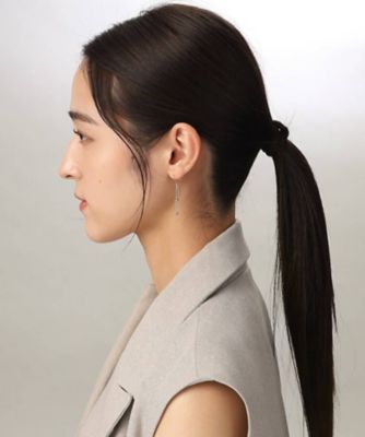 K10PCロング×ミラーボール フックピアス（2002146658