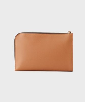 グレー レザー クラッチバッグ MICHAEL KORS マイケルコース クラッチバッグ グレー レザー