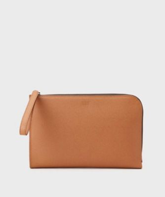 TAKEO KIKUCHI (Men)/タケオキクチ レザー クラッチバッグ(2002150889) チャ042 旅行用かばん・バッグ【三越伊勢丹/公式】