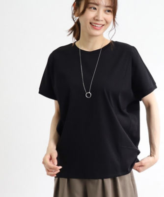 【ＷＥＢ限定カラーあり／ＵＶカット／接触冷感／洗える】ドルマンシルエットＴシャツ（２００２１５５９５８）